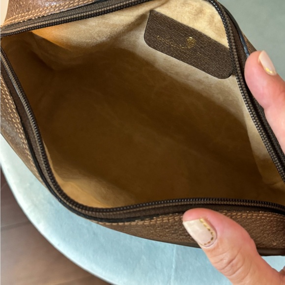 Gucci Vintage GG Web Cosmetic Pouch/Clutch - Picture 7 of 10